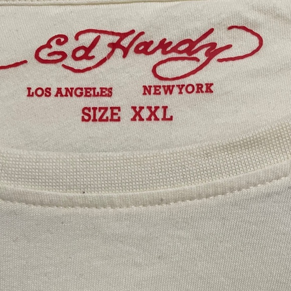 Brand new Ed Hardy White Tshirt - Picture 2 of 5